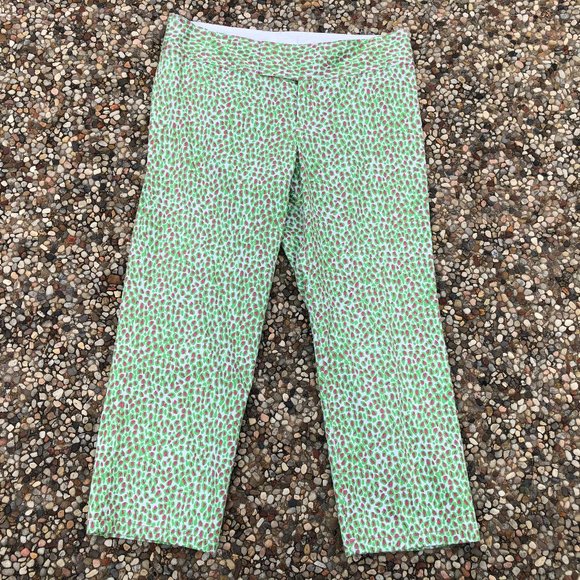 Lilly Pulitzer Bailey Capri Pants Animal Print